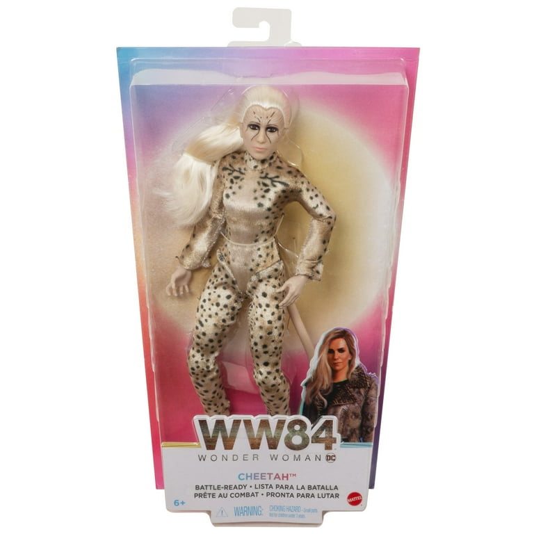 Wonder Woman 1984 Battle Cheetah Doll 11 Inch In Cheetah Suit