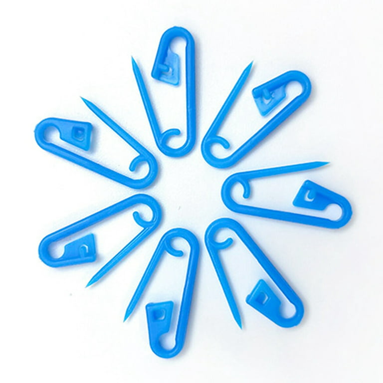 INCH MIX COLORED Plastic Pins Safety Pins Shapenty Clip Gloves