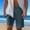 a_Navy, variant on Xysaqa Shorts for Men Casual Cotton Comfy Elastic Waist Shorts for Men Lightweight Summer Beach Short Pants with Pockets and Beads Drawstring S-3XL