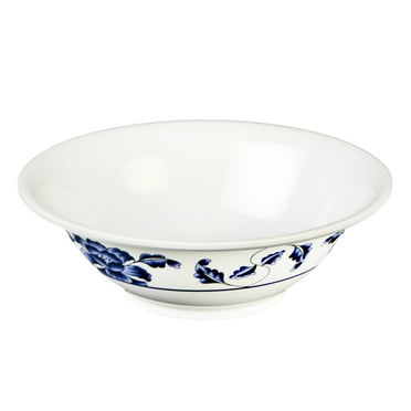 Excellante Lotus Melamine Dinnerware Collection 34 Oz, 8" Deep Bowl, Comes in Dozen