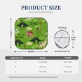 thumbnail image 3 of Disketp 2 Piece Cute Dinosaurs Pattern Windshield Sunshades,Folding Windshield Sun Shade For Car Suv Trucks Sedan,Blocks Uv Rays Sun Visor Protector-Small, 3 of 7