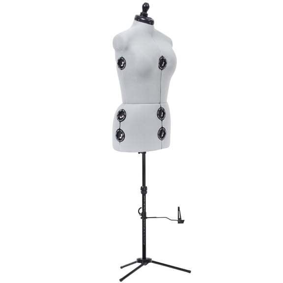 Dritz Twin-Fit Dress Form with Adjustable Tri-Pod Stand, Medium