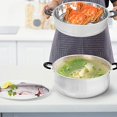 thumbnail image 5 of Concord 30 CM Stainless Steel 3 Tier Steamer Pot Steaming Cookware - Triply Bottom, 5 of 5