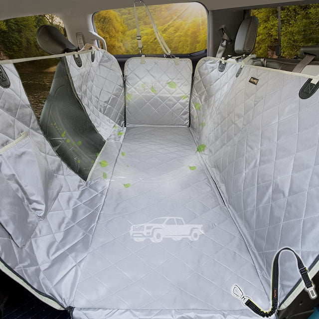Funda para Asiento de Perro iBuddy para Camioneta 100% Impermeable para Mascotas Extra Grandes