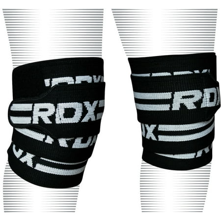 RDX Pro Weight Lifting Knee Wrap Brace Support Protector Strap