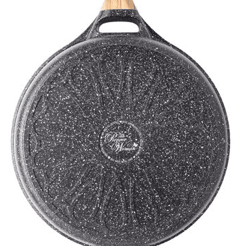 OTHELLO 2-Piece Aluminum Induction Frying Pans Nonstick Set, 9.5 and 11  Set CH-GAP2 - The Home Depot