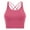 Hot Pink, variant on Women's Sports Bra Thin Shoulder Strap Shock-absorbing Running Fitness Bra Beautiful Back Sexy Yoga Gathering Sports Bra Sport Bras for Women Coffee M