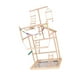 thumbnail image 1 of Parque infantil para loros, soporte de percha para Fitness, actividad de aves, escalada, soporte de madera para loros, jaula para pájaros, accesorios, 1 of 9