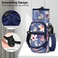 thumbnail image 3 of Funda bandolera para botellas de agua CaseBot Blooming Hibiscus, 3 of 7