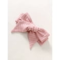 thumbnail image 5 of NZRVAWS Baby Girls Outfits Straps Solid Color Romper Headband 2Pcs Clothes Set Pink 3-6 Months, 5 of 7