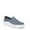 Oxide Blue Dream, variant on Dr. Scholl's Shoes Womens Time Off Now Faux Leather Lifestyle Slip-On Sneakers