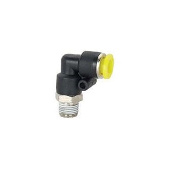 Shifnoid SHFPC300 0,12 NPT à 0,25 Raccord Pivotant de 90 Degrés de la Ligne d'Air