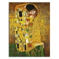 thumbnail image 3 of 24" x 32" The Kiss by Gustav Klimt - Wall Art Print on Canvas Fabric White, 3 of 3