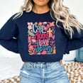 thumbnail image 2 of Cool Moms Love Jesus Sweatshirt – Funny Christian Crewneck for Women, Faith-Based Pullover, Religious Mom Gift, Mother’s Day Jesus Sweater, 2 of 7