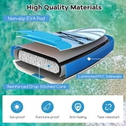 Goplus 10' Inflatable SUP Board, Portable Paddle Board with 5D rings Stand Up Paddle Board for Youth & Adult Navy