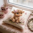 thumbnail image 4 of Rirozkan Pillow Covers 18x18, Sofa Cushion Covers Set of 2, Decorative Throw Pillow Cases, Cute Highland Cow Pattern for Couch, 4 of 6
