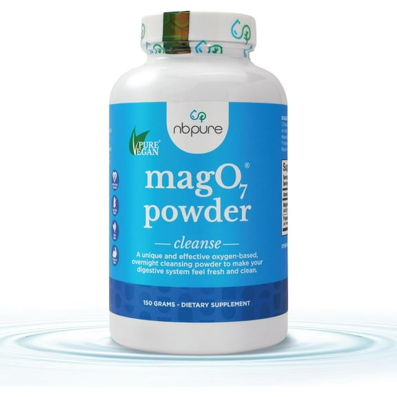 nbpure Mag O7 Oxygenated Magnesium Detox Cleanse Powder, 150 g