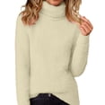 thumbnail image 5 of Dyfzdhu Long Sleeve Shirts For Women Fashionable Long Sleeve Pullovers Loose Fuzzy Jumper Sweater Womens Blouses, 5 of 7