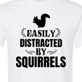 thumbnail image 4 of Inktastic Easily Distracted by Squirrels T-Shirt, 4 of 5