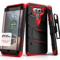 thumbnail image 1 of Zizo BOLT Series compatilbe with LG V20 Case Military Grade Drop Tested with Tempered Glass Screen Protector, Holster, Kickstand, 1 of 7