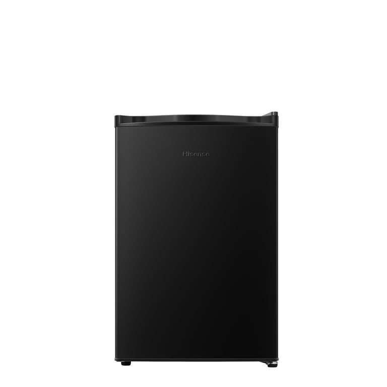 Hisense 2.7 Cu Ft Single Door Mini Fridge RR27D6ABE, Black