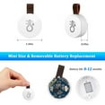 thumbnail image 3 of Wireless Bluetooth Thermometer Hygrometer Indoor Outdoor, Mini Bluetooth Humidity And Temperature Sensor with Data Export for IOS Android, for House, Wine Cigar, Living Room, Baby Room, 3 of 6