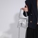 thumbnail image 3 of Bolso de hombro retro para mujer Bolso bandolera vintage punk Bolso bandolera cuadrado (Plata) Ndcxsfigh Para Estrenar, 3 of 7
