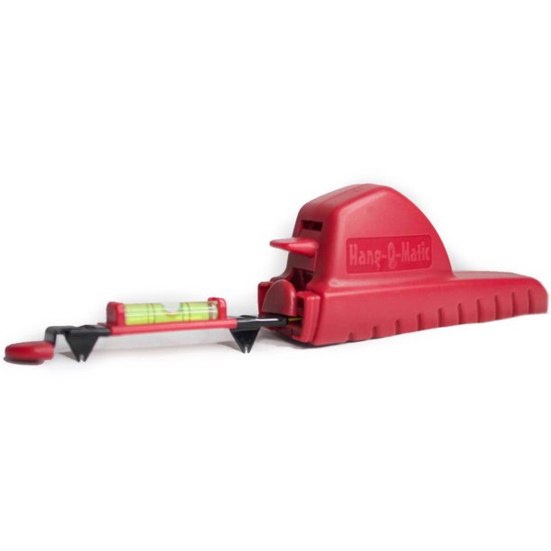 HangOMatic Hm1P Picture Hanging Tool, Red