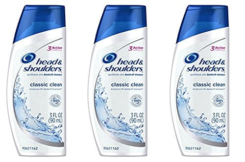 Head Shoulders Classic Clean Anti-Dandruff Shampoo 3 oz Travel Size 3)