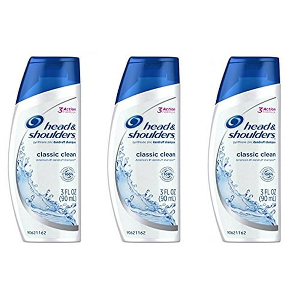 Head and Shoulders Classic Clean Anti-Dandruff Shampoo 3 oz Travel