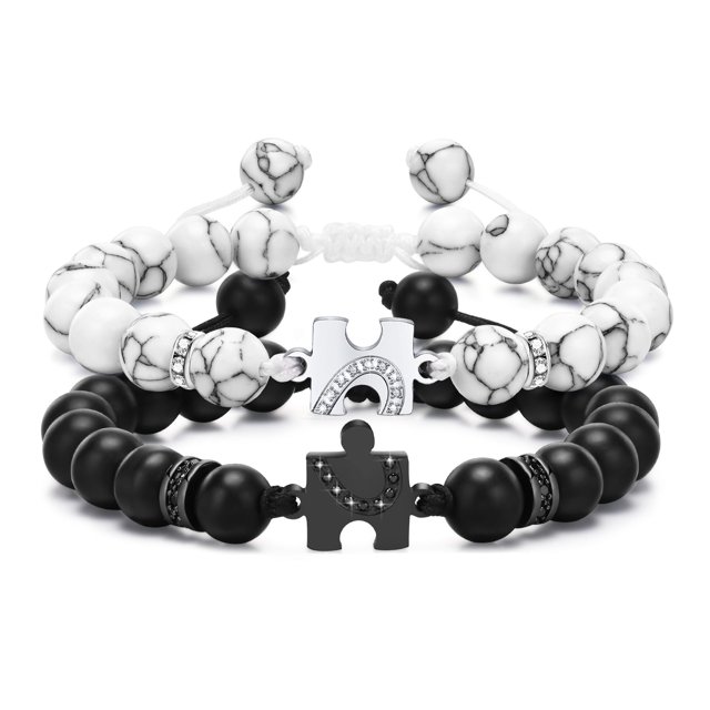 Pulseras MEALGUET Puzzle Matching para parejas
