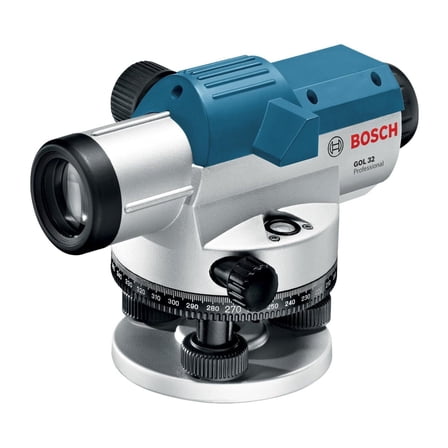 Restored BOSCH GOL 32 32X Automatic Optical Level with High Accuracy Durable IP54 Design Clear Optics and Stable Metal Base (Refurbished)