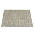 thumbnail image 1 of Fictory Heat Insulation Placemat Fashion PVC Heat Insulation Placemat Non-Slip Waterproof Dishes Bowl Plate Fork Table Mat Table Mat PVC Table Mat (Flax Fabric), 1 of 8