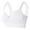 White, variant on Womens Sports Bras Large Size Push-Up Yoga Fitness Running Shockproof Sports Bra Comfortable Bras for Women Beige L