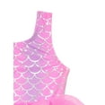 thumbnail image 2 of Wonder Nation Baby and Toddler Girl Mermaid Tutu One- Piece Swimsuit, Sizes 12M-5T, 2 of 3