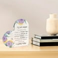 thumbnail image 5 of Mother's Day Gifts for Mom from Daughter Son, Mom Gifts, Mom Birthday Gifts, Presents for Mom, Mom Day Gift Ideas Acrylic Desk Decor, Mom Gifts for Christmas Valentines Cool Gifts for Mom, 5 of 6
