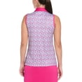 thumbnail image 3 of Ben Hogan Women's Performance Color Block Print Sleeveless Golf Top, Sizes XS-XXL, 3 of 6