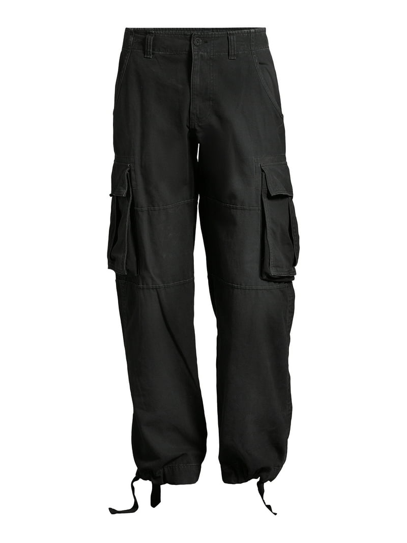 No Boundaries All Gender Wide Leg Cargo Pants, Men's Sizes 28-42