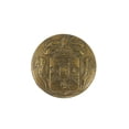 thumbnail image 3 of Mibo 6pcs Zinc Die Cast Shank Button - Ribbon with Crown Coat of Arms - 36L(22mm) - Antique Brass, 3 of 3