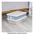 thumbnail image 4 of Caja Organización Sterilite Hecha de Plastico Blanca Translucida con Tapa Color Blanca 26LT, 4 of 4