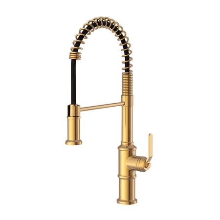 Gerber D455337 Kinzie 1.75 GPM Single Hole Pre-Rinse Pull Down Kitchen Faucet - Bronze