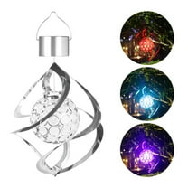 HDWUEN Outdoor Wind Chime Light Solar Light Solar Light Outdoor Color Changing LED Decorative Chandelier