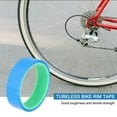 thumbnail image 4 of Uxcell 27mm x 10mTubeless Rim Tape Bike Wheel Rim Tape Bicycle Teal, 4 of 6