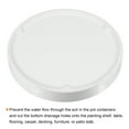 thumbnail image 4 of Unique Bargains Ceramic Round Plant Saucer Drip Tray for Gardening 2pcs White 7.87", 4 of 5