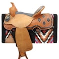 thumbnail image 2 of Tahoe Tack 34" x 36" Maisie New Zealand Wool Western Show Saddle Blanket, 2 of 3