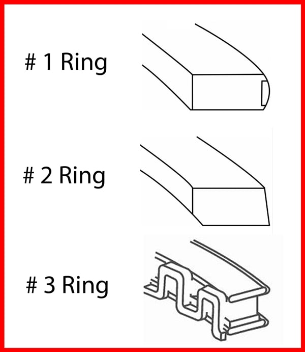 RINGS AMC CHRY CHEV FORD