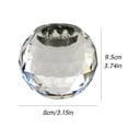 thumbnail image 2 of Candelabro de cristal Simple moderno pequeño candelabro decorativo decoración de mesa, 2 of 5