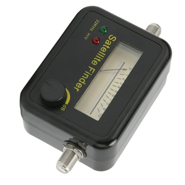 Detector de Señal Satelital, Compacto Profesional 950 A 2150 MHz Medidor de Señal Satelital Ligero para Antena de TV
