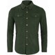 thumbnail image 1 of Camisa de pana para hombre, camisa informal de manga larga, chaqueta de hombre, camisa de corte regular con botones y bolsillo con solapa, 1 of 5
