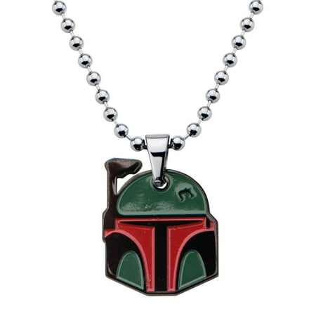 Texas Star Pendant - Star Wars Boba Fett Enamel Pendant Necklace